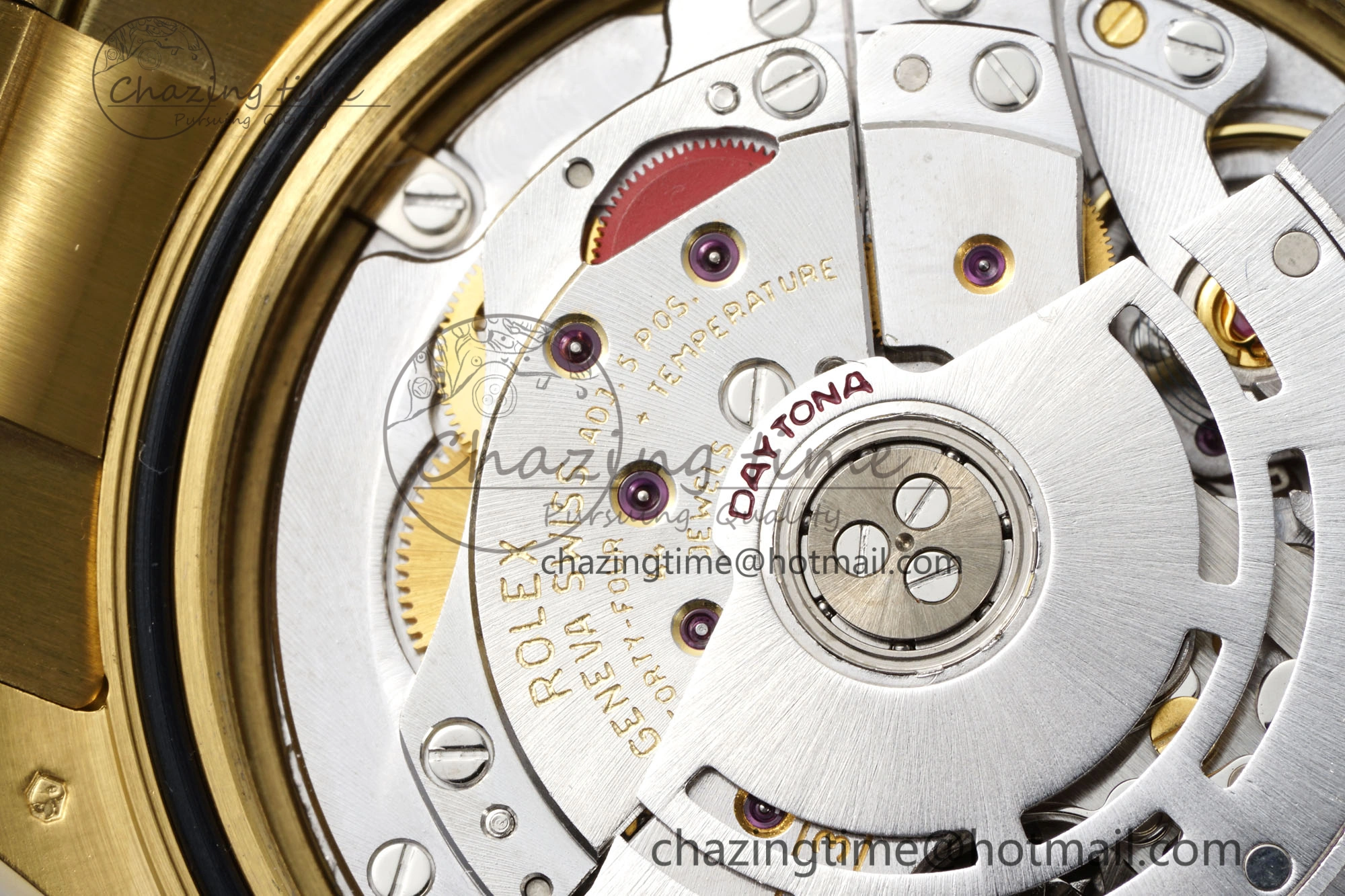 Daytona 116508 QF 1:1 Best Edition Meteorite Dial on YG Bracelet SA4130 V Popular 1759