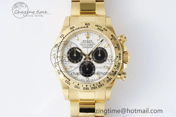 Daytona 116508 QF 1:1 Best Edition Meteorite Dial on YG Bracelet SA4130 V Popular 1759