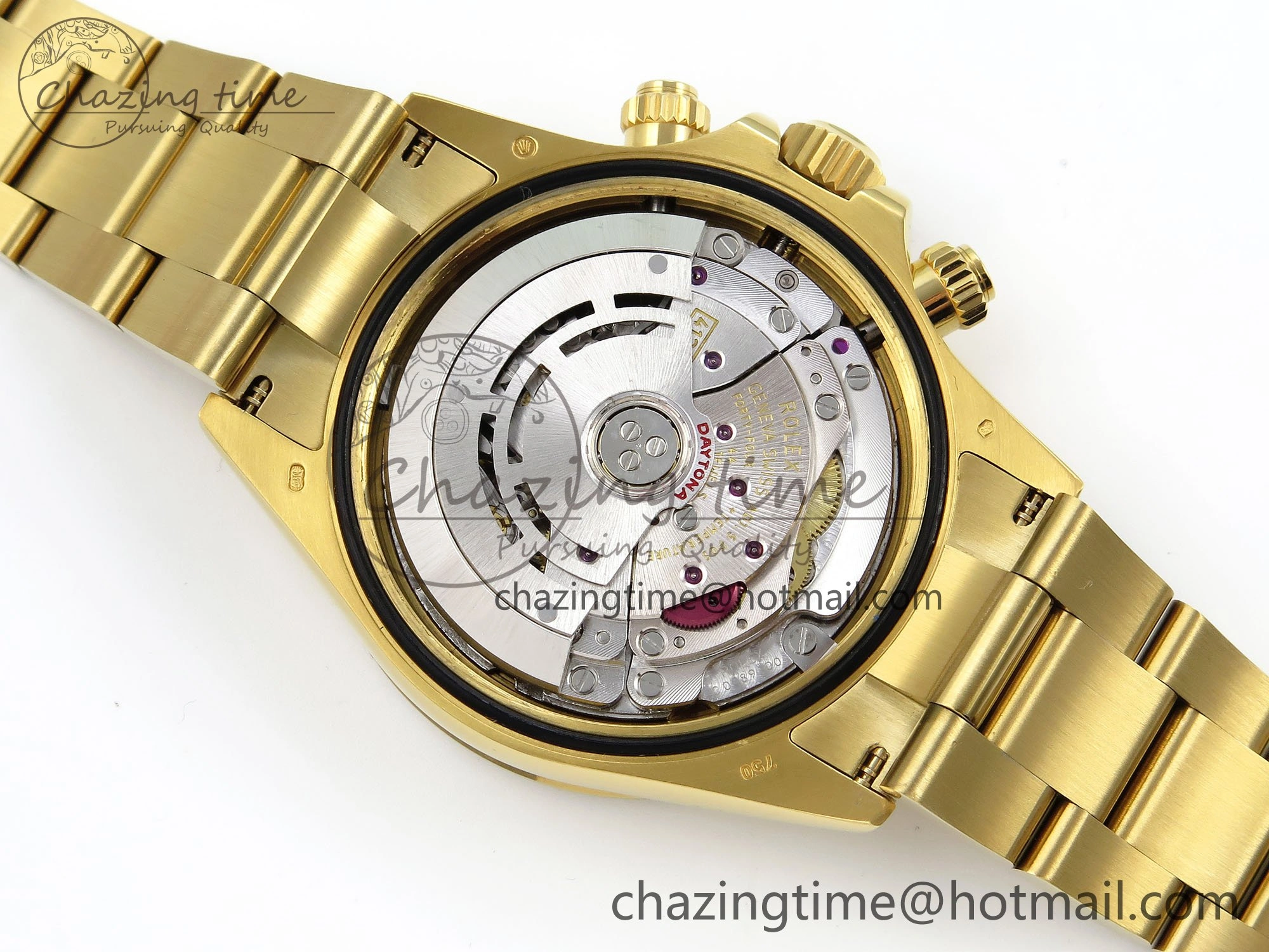 Daytona 116508 QF 1:1 Best Edition White Black Numeral Dial on YG Bracelet SH4130 V3 (Gain Weight) Affordable 1620