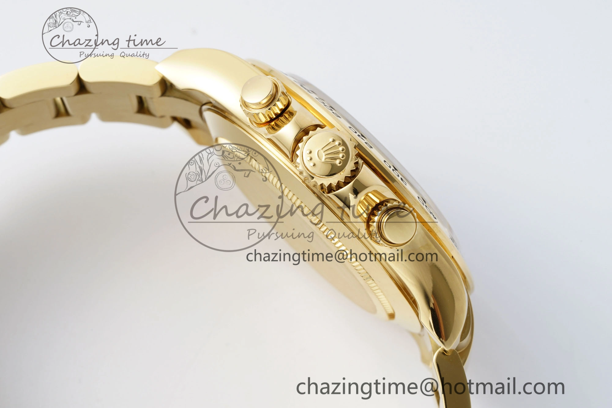 Fashionable Daytona 116508 QF 1:1 Best Edition YG Dial on YG Bracelet SA4130 V 1760