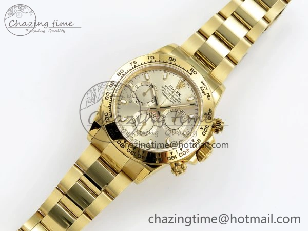 FlexibleFit Daytona 116508 QF 1:1 Best Edition YG Dial on YG Bracelet SH4130 V3 (Gain Weight) 1718