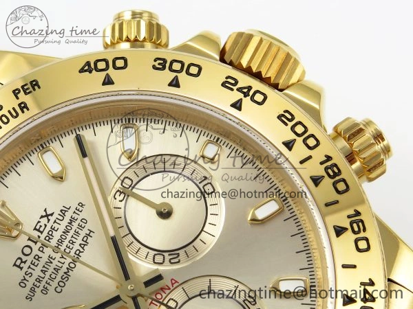 FlexibleFit Daytona 116508 QF 1:1 Best Edition YG Dial on YG Bracelet SH4130 V3 (Gain Weight) 1718