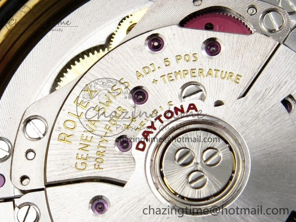 Daytona 116508 QF 1:1 Best Edition YG Black Dial on YG Bracelet SH4130 V3 (Gain Weight) Seasonal 1720