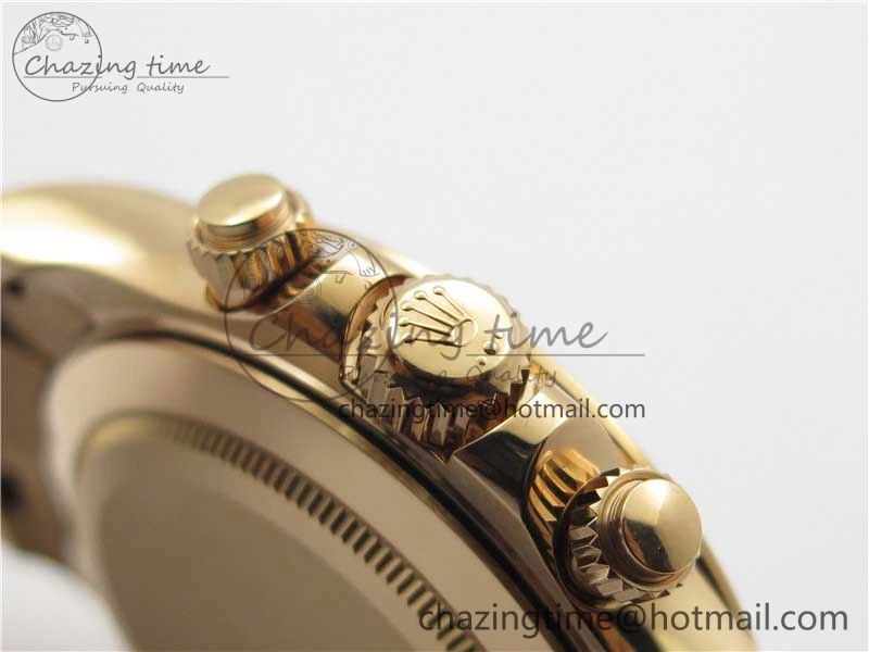 FastDry Daytona 116508 RG Noob 1:1 Best Edition 904L SS Case and Bracelet Brown Dial SA 2703