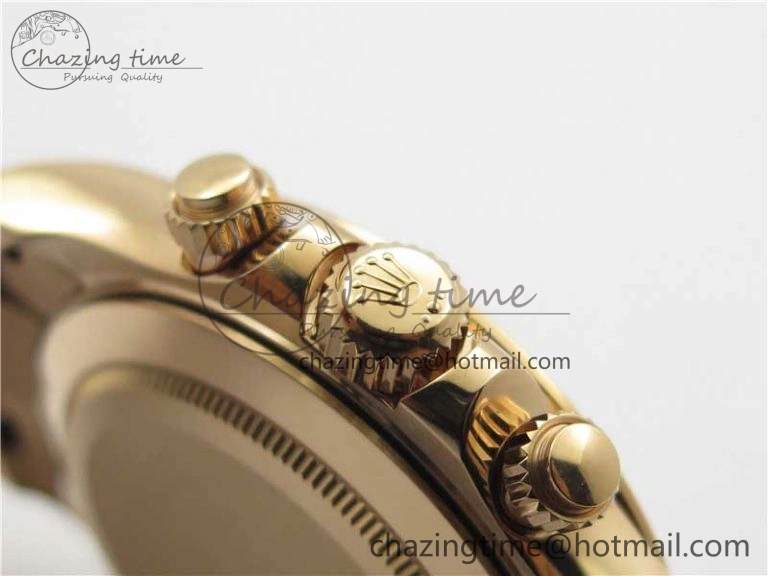 Neat Daytona 116508 RG Noob 1:1 Best Edition 904L SS Case and Bracelet RG Dial Numbers SA 2704