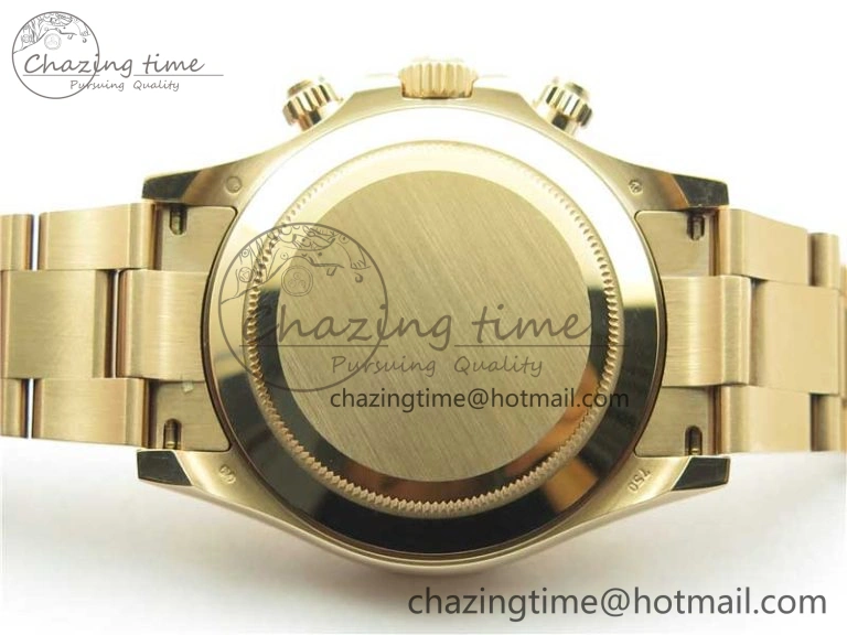 Neat Daytona 116508 RG Noob 1:1 Best Edition 904L SS Case and Bracelet RG Dial Numbers SA 2704