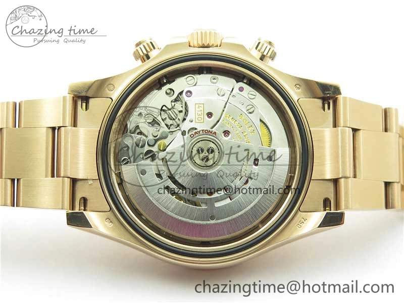 Neat Daytona 116508 RG Noob 1:1 Best Edition 904L SS Case and Bracelet RG Dial Numbers SA 2704