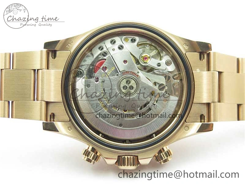 Neat Daytona 116508 RG Noob 1:1 Best Edition 904L SS Case and Bracelet RG Dial Numbers SA 2704