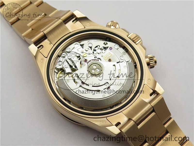 Neat Daytona 116508 RG Noob 1:1 Best Edition 904L SS Case and Bracelet RG Dial Numbers SA 2704