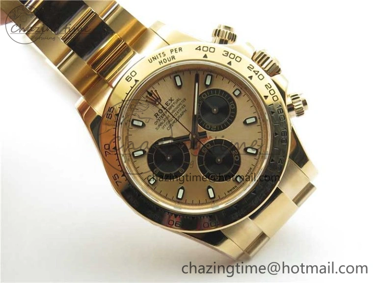 StreetReady Daytona 116508 RG Noob 1:1 Best Edition 904L SS Case and Bracelet RG Dial SA 2705
