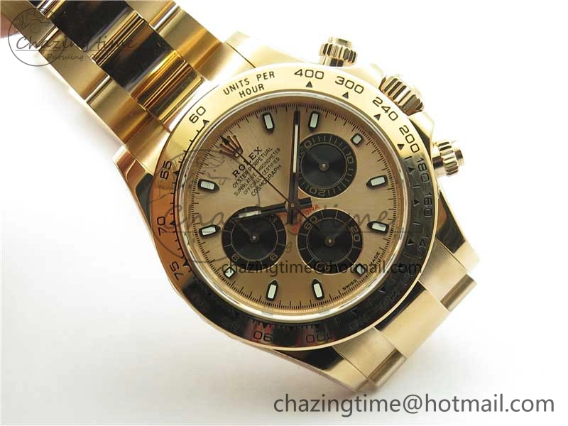 StreetReady Daytona 116508 RG Noob 1:1 Best Edition 904L SS Case and Bracelet RG Dial SA 2705