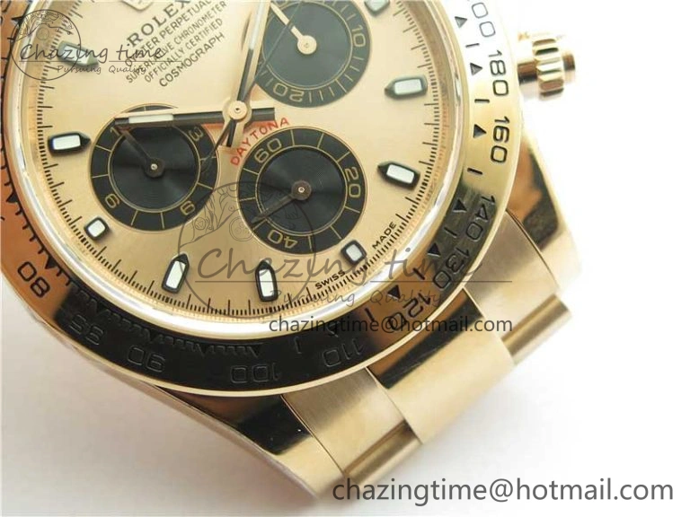 StreetReady Daytona 116508 RG Noob 1:1 Best Edition 904L SS Case and Bracelet RG Dial SA 2705