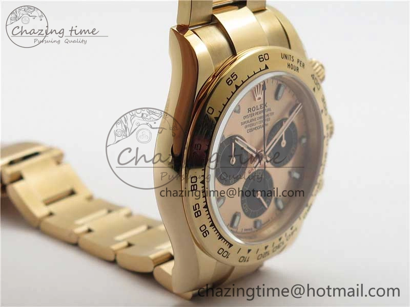 StreetReady Daytona 116508 RG Noob 1:1 Best Edition 904L SS Case and Bracelet RG Dial SA 2705
