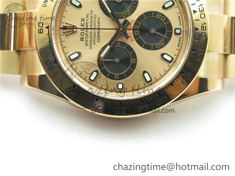StreetReady Daytona 116508 RG Noob 1:1 Best Edition 904L SS Case and Bracelet RG Dial SA 2705