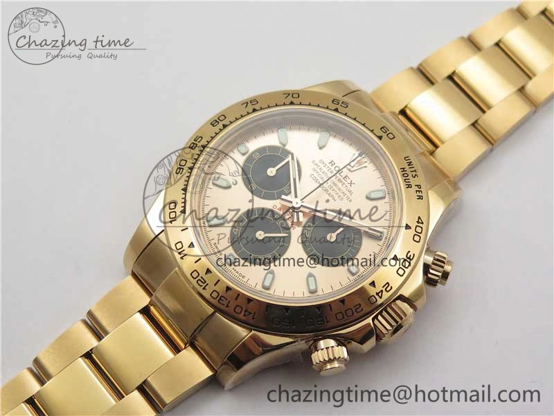 StreetReady Daytona 116508 RG Noob 1:1 Best Edition 904L SS Case and Bracelet RG Dial SA 2705