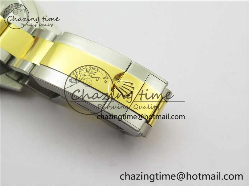 Daytona 116508 SS YG Noob 1:1 Best Edition 904L SS YG Case and Bracelet Black Crystal Dial SA Reliable 2629