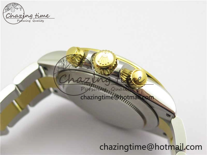 Daytona 116508 SS YG Noob 1:1 Best Edition 904L SS YG Case and Bracelet YG Crystal Dial SA Durable 2631