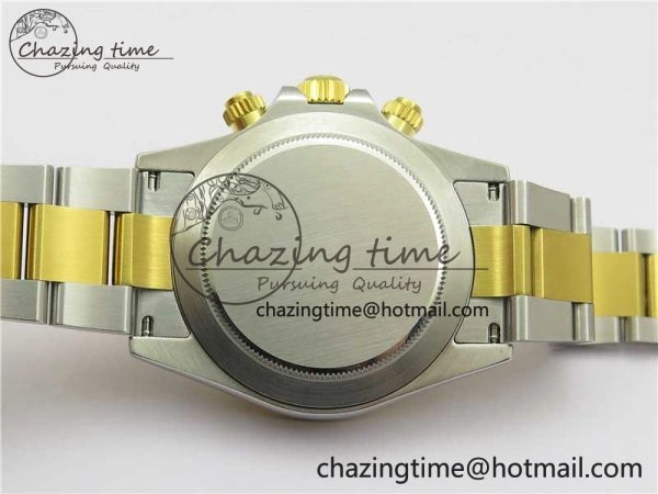 Daytona 116508 SS YG Noob 1:1 Best Edition 904L SS YG Case and Bracelet YG Crystal Dial SA Durable 2631
