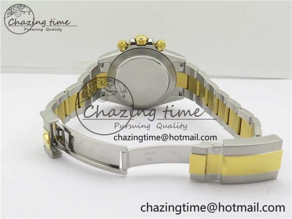 Daytona 116508 SS YG Noob 1:1 Best Edition 904L SS YG Case and Bracelet YG Crystal Dial SA Durable 2631