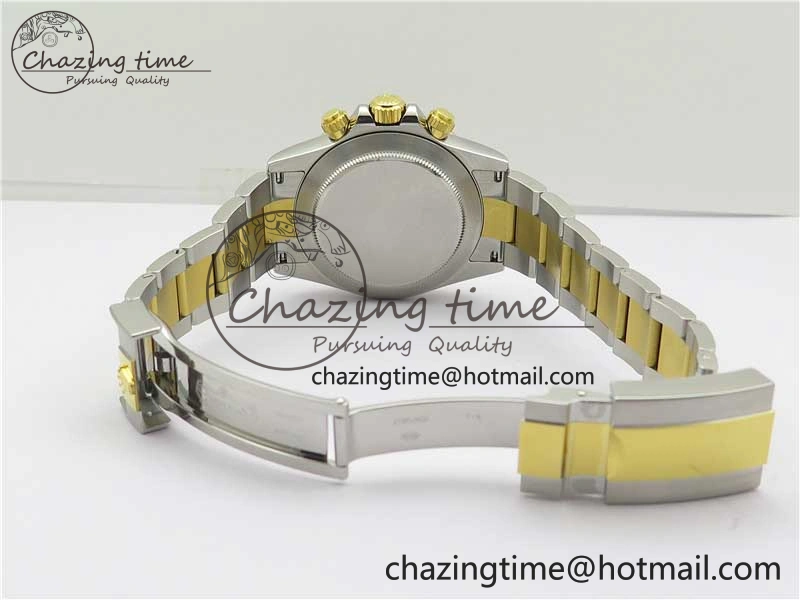 Daytona 116508 SS YG Noob 1:1 Best Edition 904L SS YG Case and Bracelet YG Crystal Dial SA Durable 2631