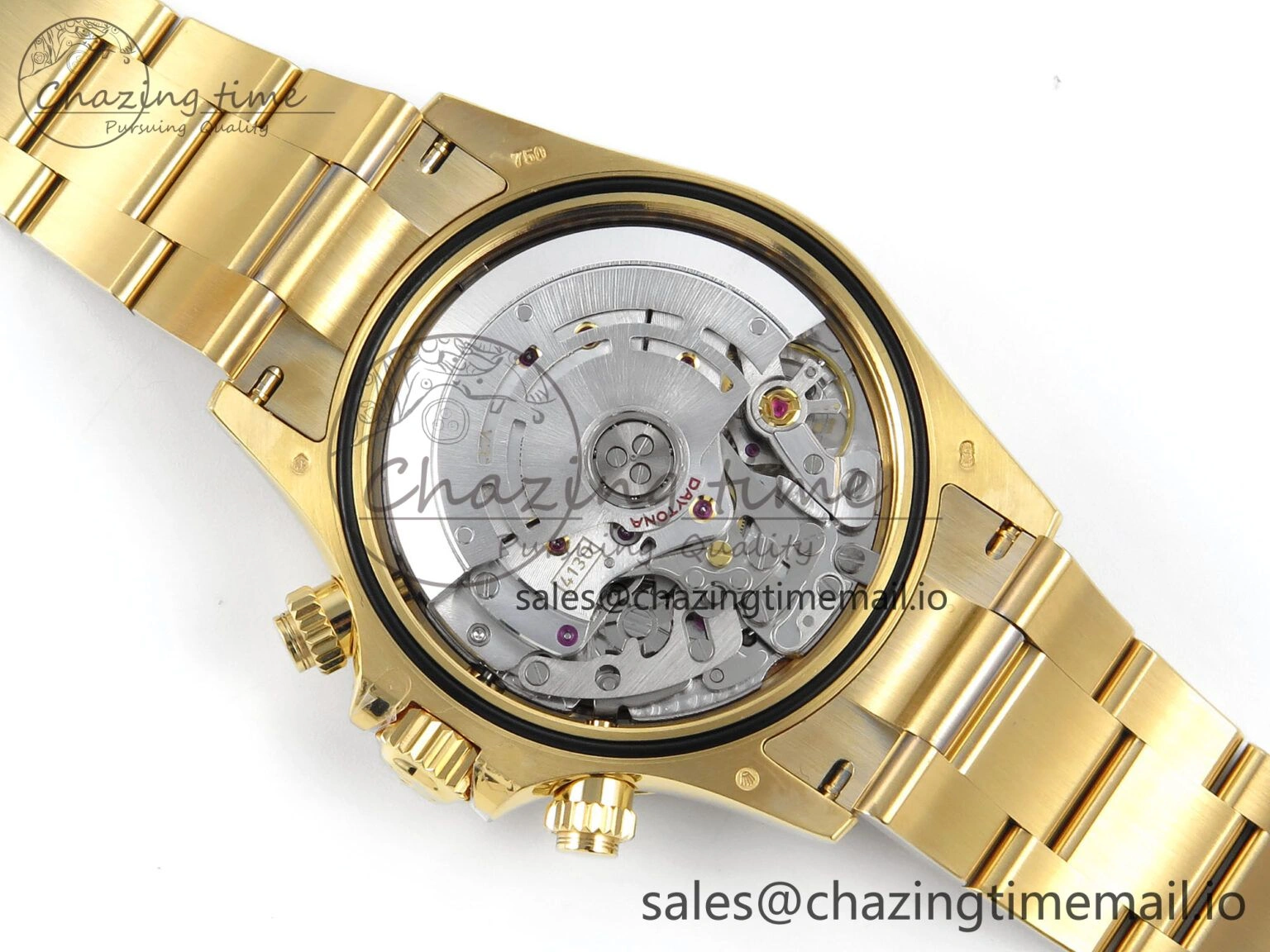Chic Daytona 116508 VSF 1:1 Best Edition Green Dial Steel 904L on YG Bracelet DD 751