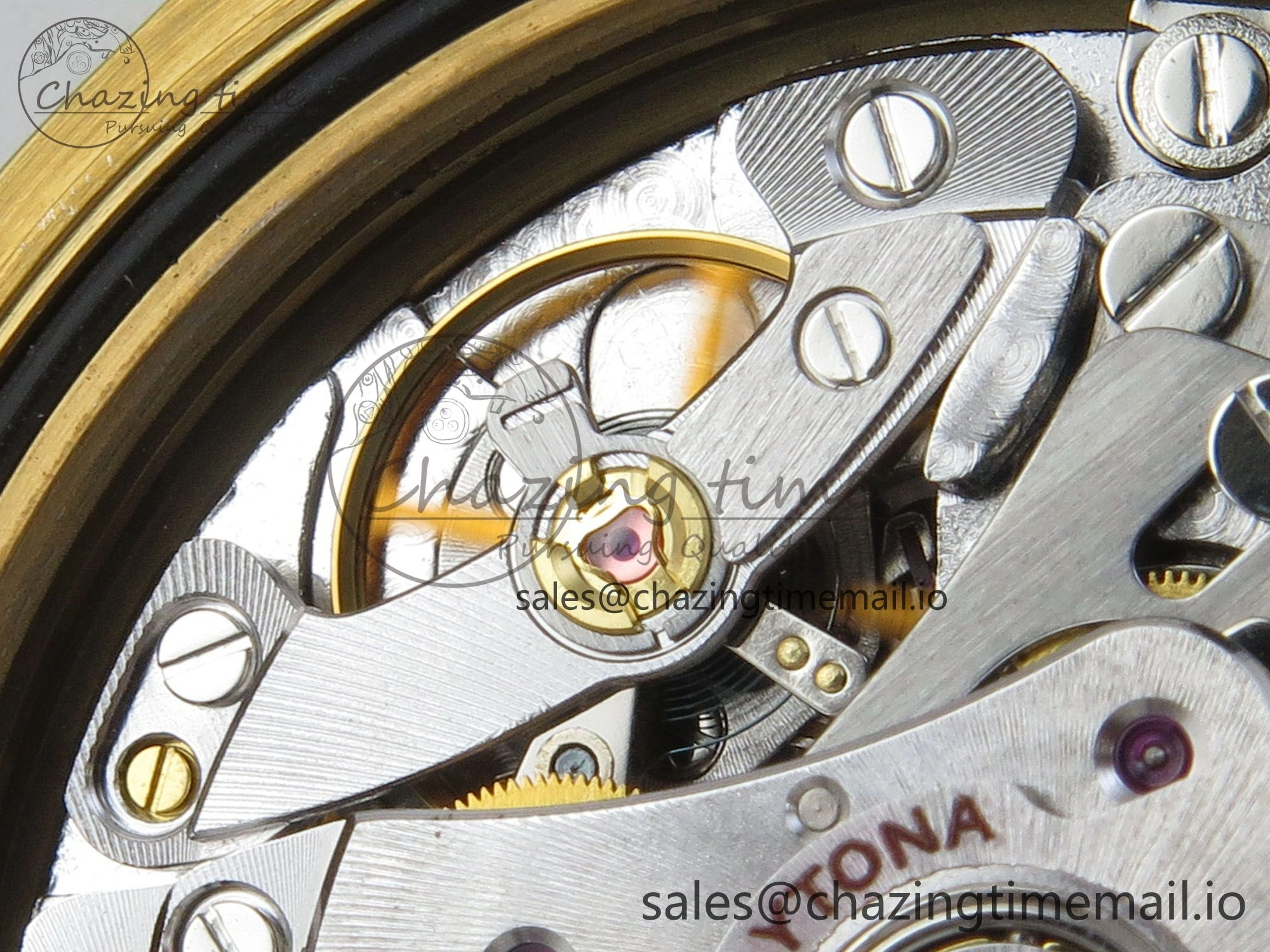 ModernLook Daytona 116508 YG 3CF 1:1 Best Edition Black Bezel Meteorite Dial on Oysterflex Strap SH4130 V2(Mod Version) 10805