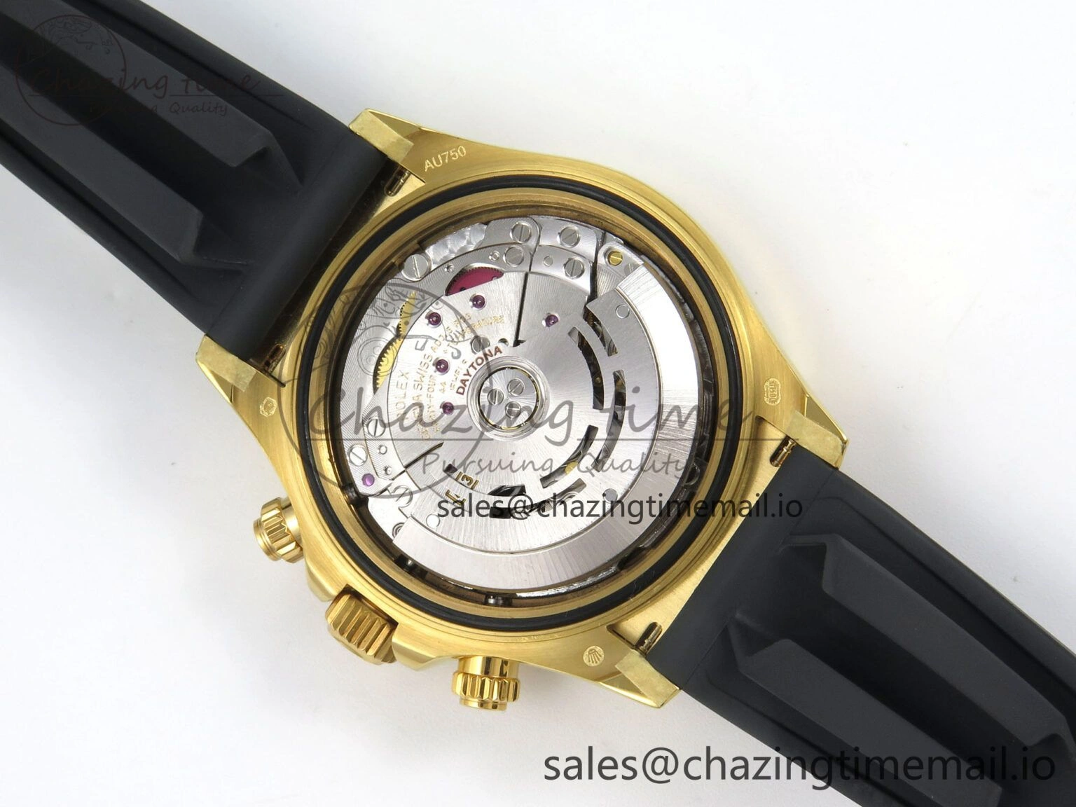 Daytona 116508 YG 3CF 1:1 Best Edition Black Bezel YG Black Dial on Oysterflex Strap SH4130 V2(Mod Version) Sustainable 148