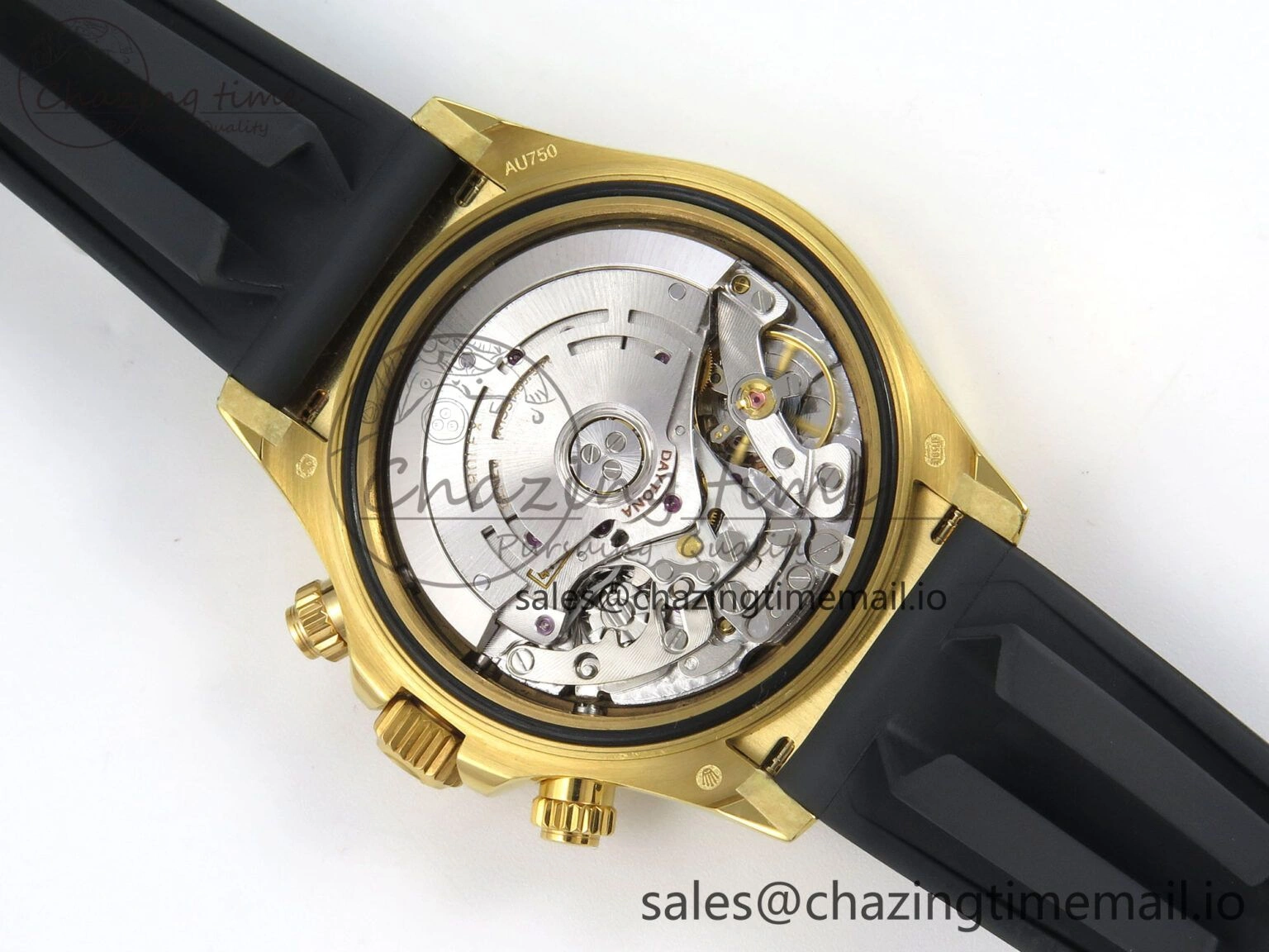 Daytona 116508 YG 3CF 1:1 Best Edition Black Bezel YG Black Dial on Oysterflex Strap SH4130 V2(Mod Version) Sustainable 148