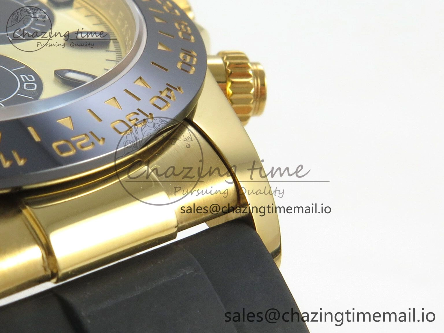 Daytona 116508 YG 3CF 1:1 Best Edition Black Bezel YG Black Dial on Oysterflex Strap SH4130 V2(Mod Version) Sustainable 148