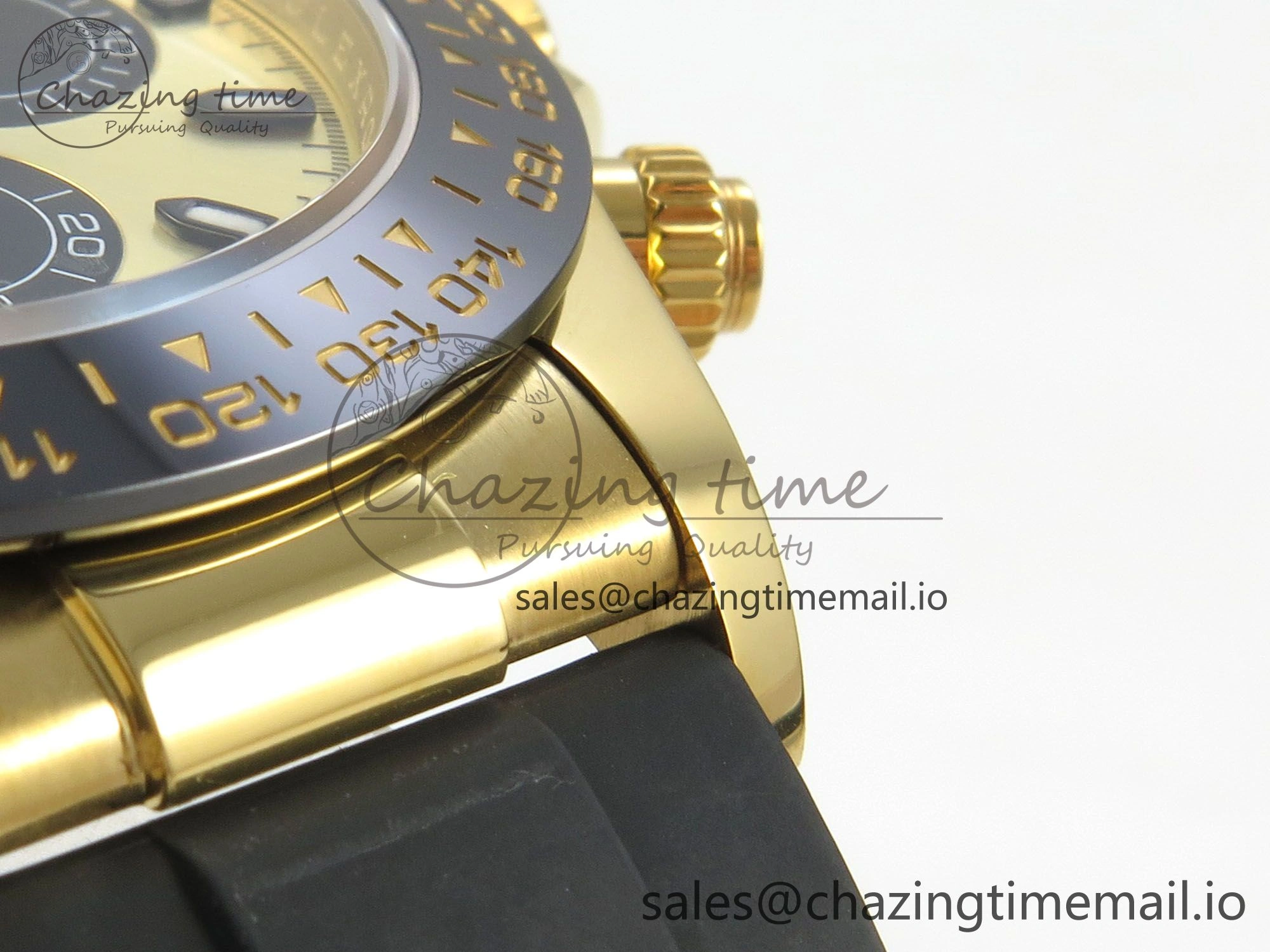Daytona 116508 YG 3CF 1:1 Best Edition Black Bezel YG Black Dial on Oysterflex Strap SH4130 V2(Mod Version) Sustainable 148