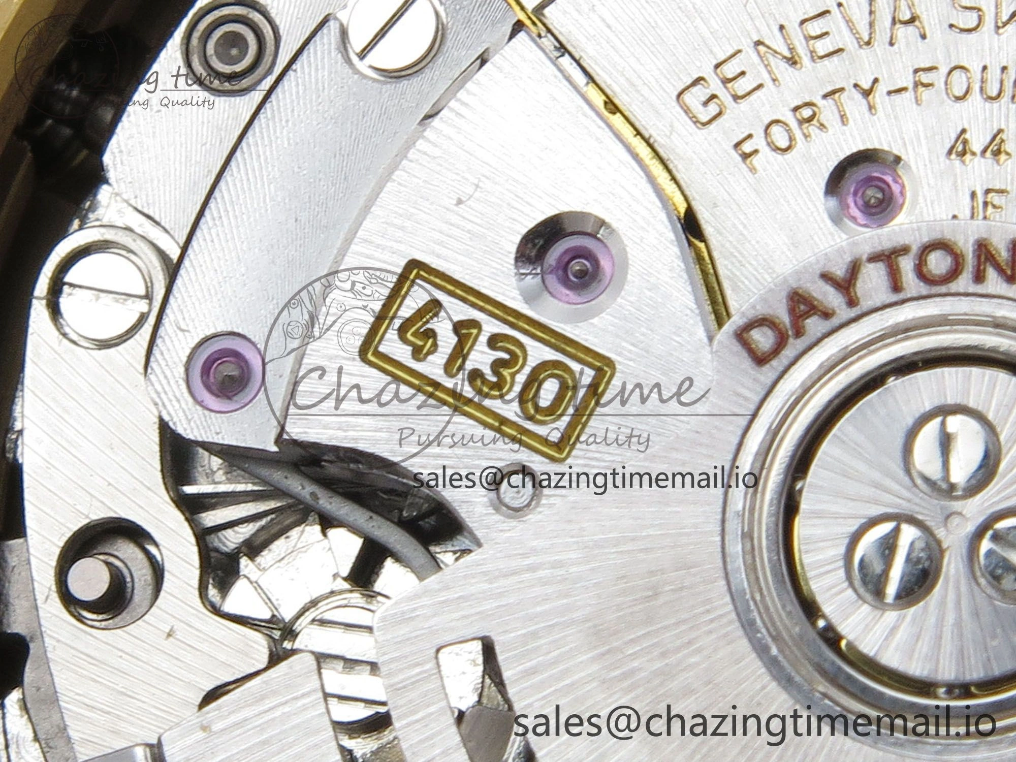 Original Daytona 116508 YG 3CF 1:1 Best Edition YG Bezel Green Dial on YG Bracelet SH4130 V2(Mod Version) 10817
