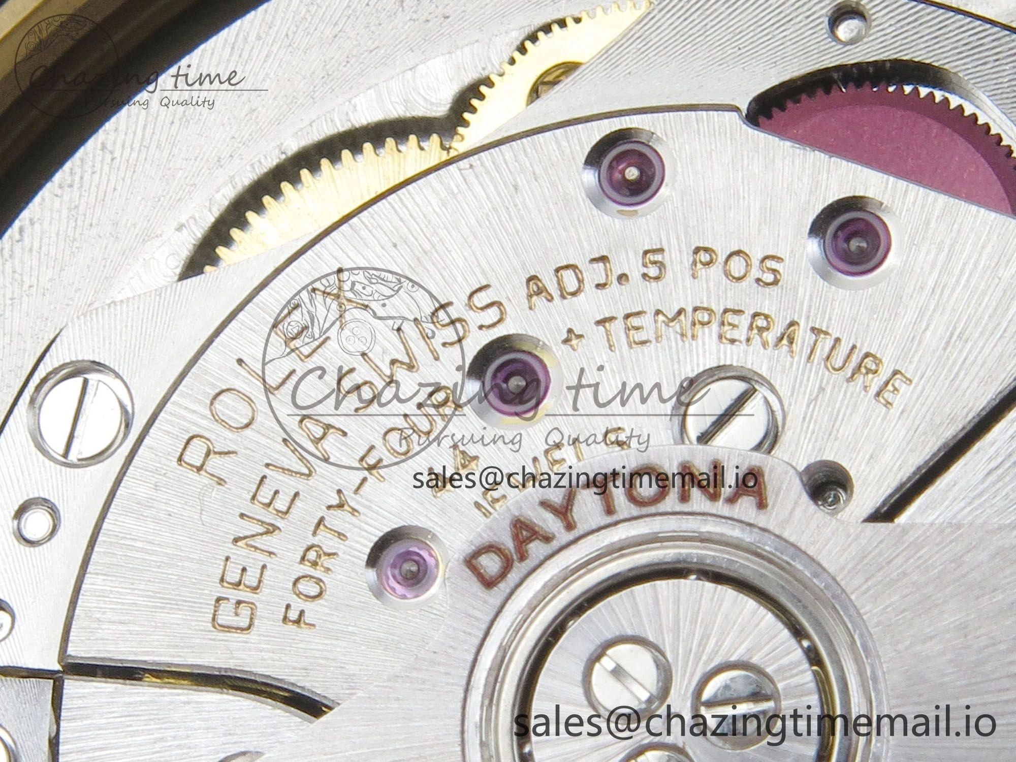 Original Daytona 116508 YG 3CF 1:1 Best Edition YG Bezel Green Dial on YG Bracelet SH4130 V2(Mod Version) 10817