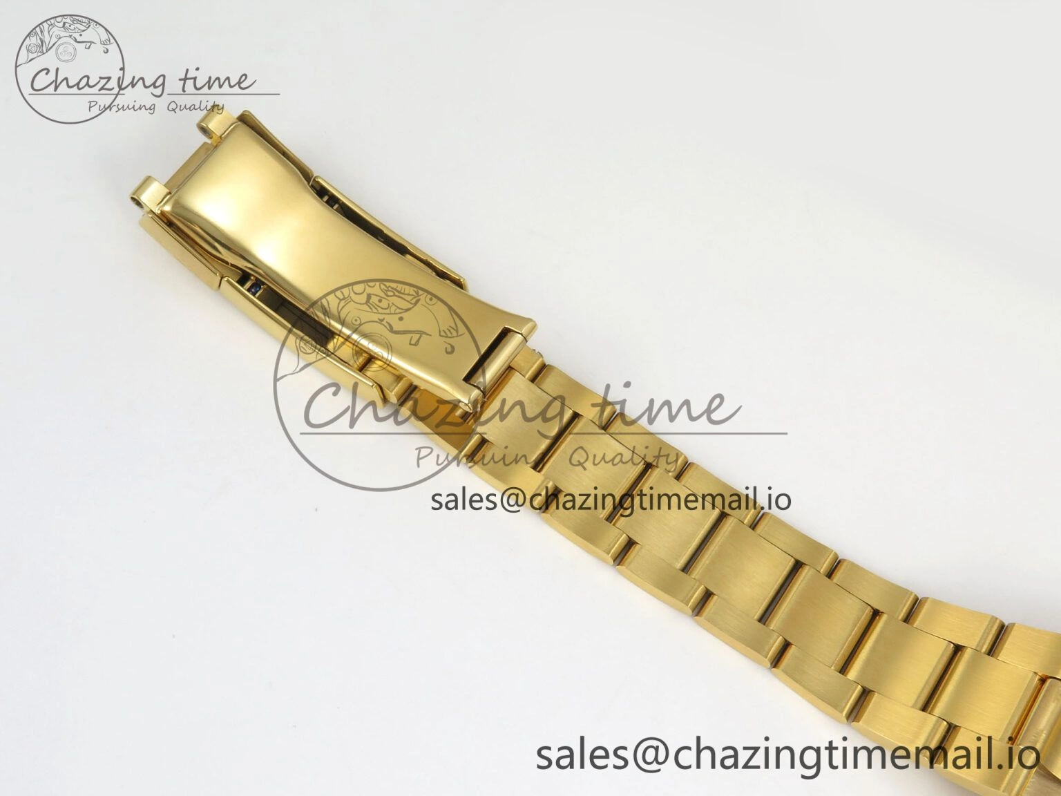 Original Daytona 116508 YG 3CF 1:1 Best Edition YG Bezel Green Dial on YG Bracelet SH4130 V2(Mod Version) 10817