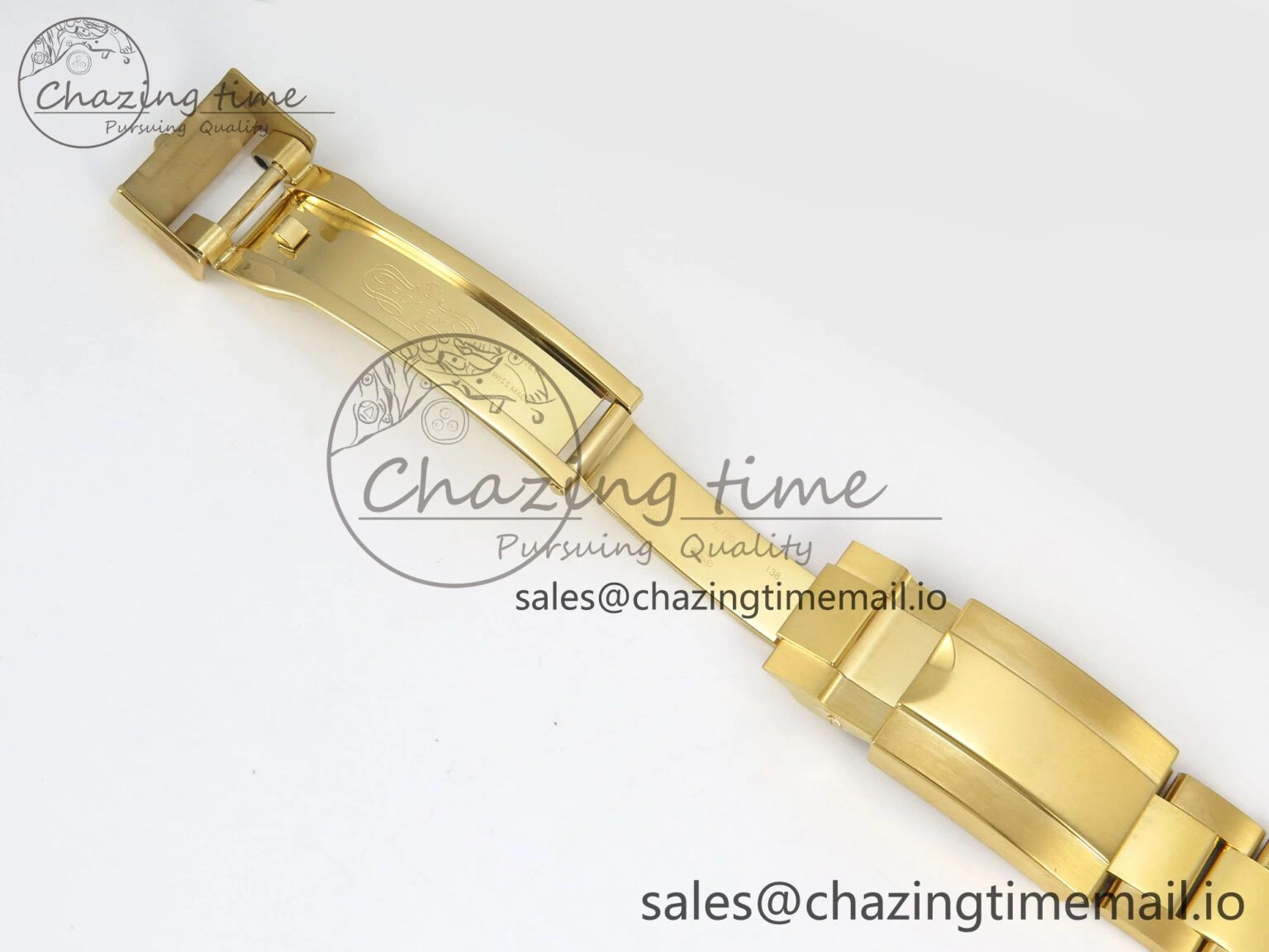 Original Daytona 116508 YG 3CF 1:1 Best Edition YG Bezel Green Dial on YG Bracelet SH4130 V2(Mod Version) 10817