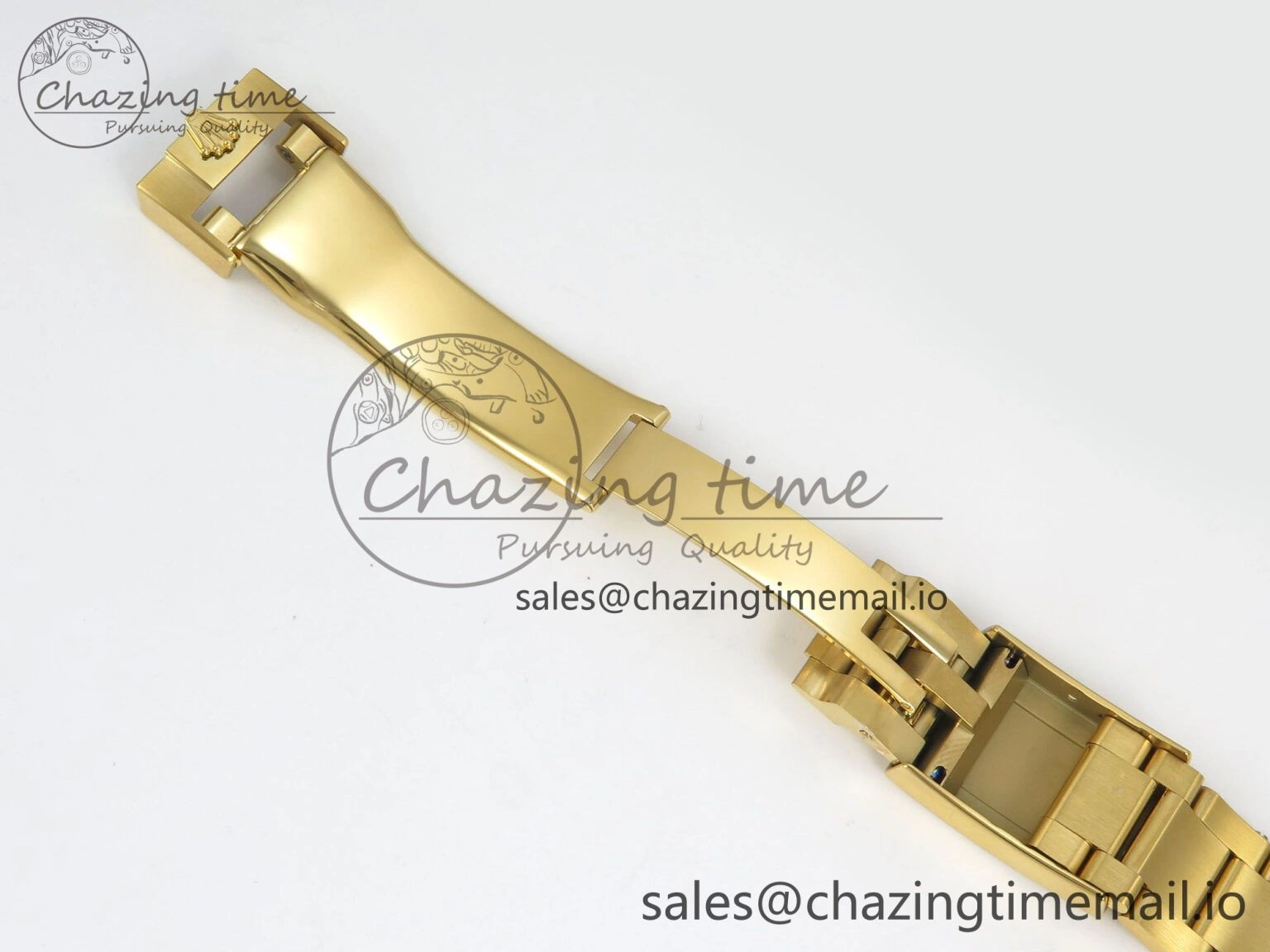 Original Daytona 116508 YG 3CF 1:1 Best Edition YG Bezel Green Dial on YG Bracelet SH4130 V2(Mod Version) 10817