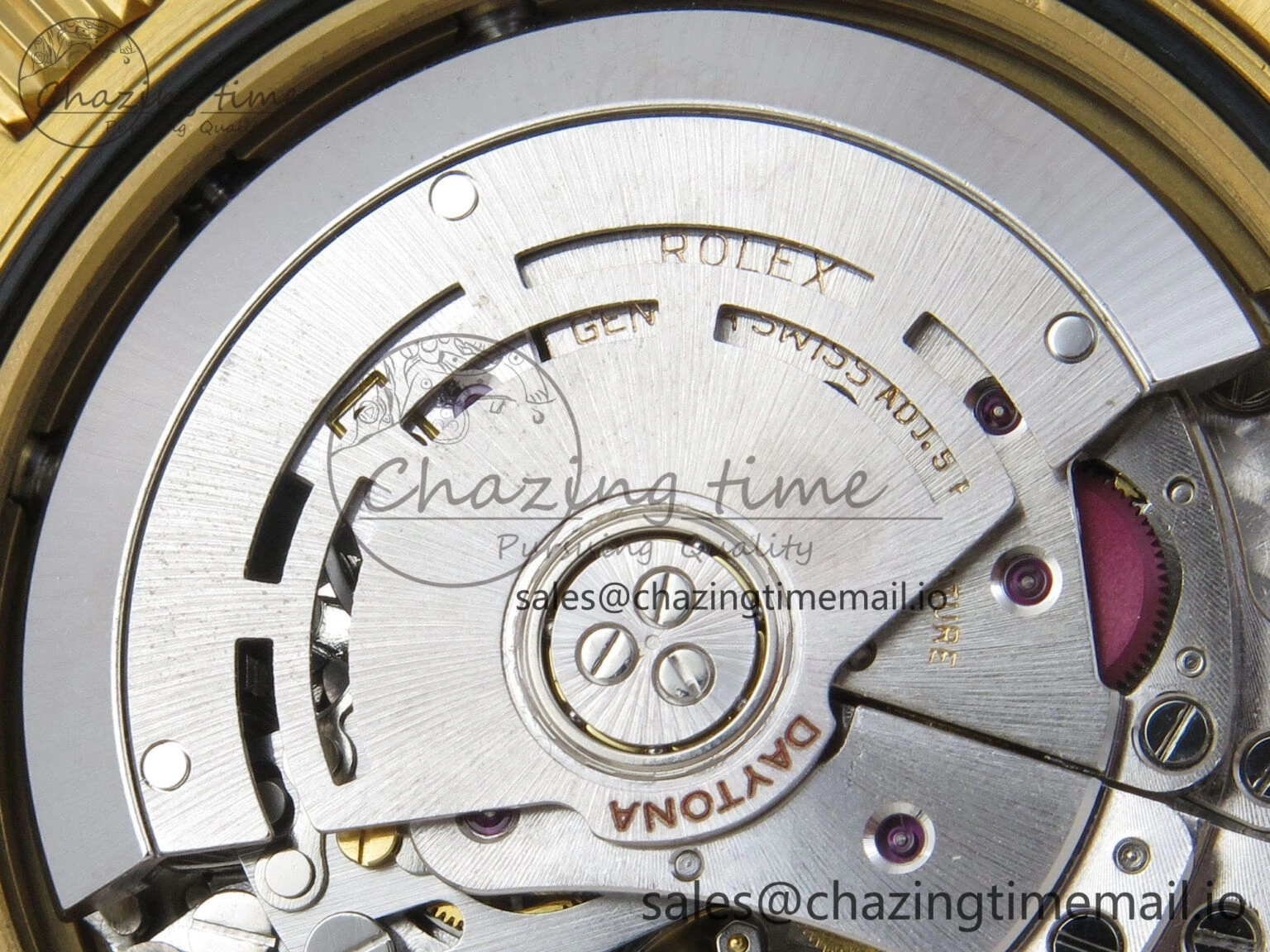 Daytona 116508 YG 3CF 1:1 Best Edition YG Bezel Meteorite Dial on YG Bracelet SH4130 V2(Mod Version) FlexibleFit 10819
