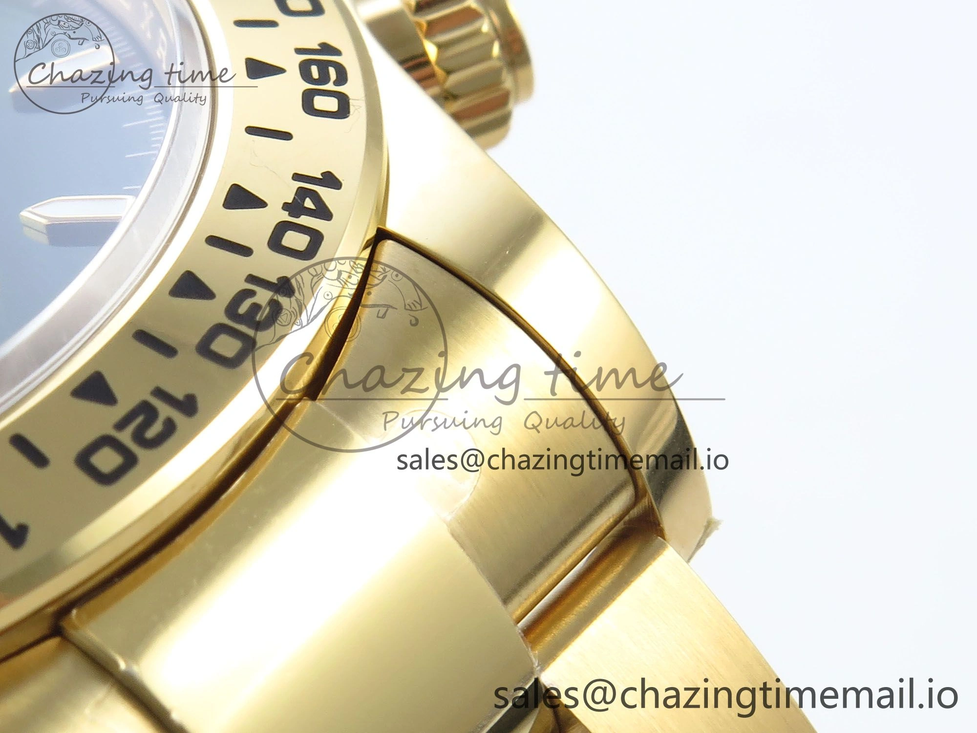 WaterResistant Daytona 116508 YG EWEF 1:1 Best Edition 904L Steel YG Bezel Green Dial on YG Bracelet SH 350