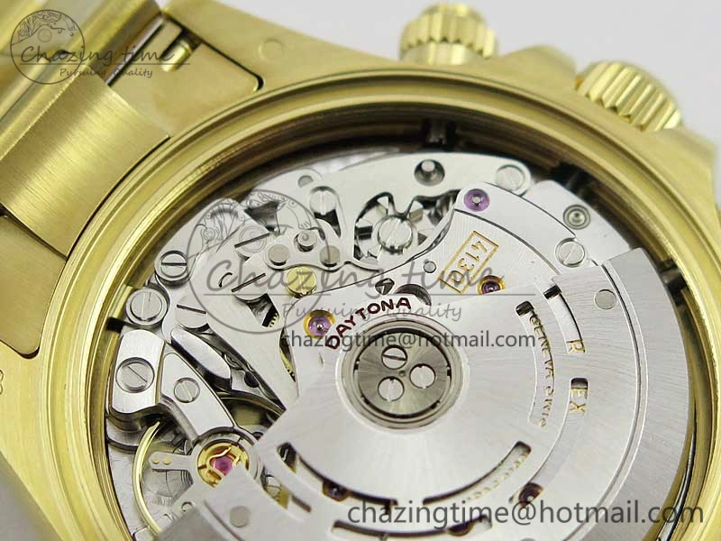 ComfortFit Daytona 116508 YG Noob 1:1 Best Edition 904L SS Case and Bracelet Black Dial SA4130 V 3125