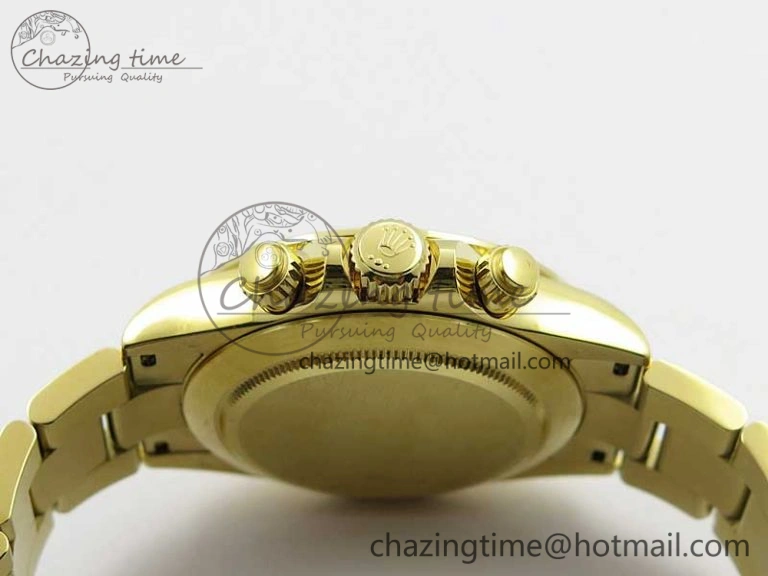 ComfortFit Daytona 116508 YG Noob 1:1 Best Edition 904L SS Case and Bracelet Black Dial SA4130 V 3125