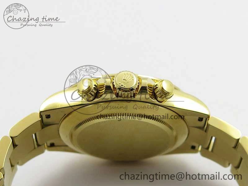 ComfortFit Daytona 116508 YG Noob 1:1 Best Edition 904L SS Case and Bracelet Black Dial SA4130 V 3125