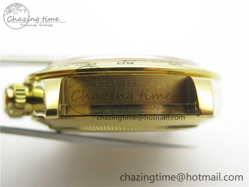 Fashionable Daytona 116508 YG Noob 1:1 Best Edition 904L SS Case and Bracelet Yellow Gold Dial SA4130 V 3224