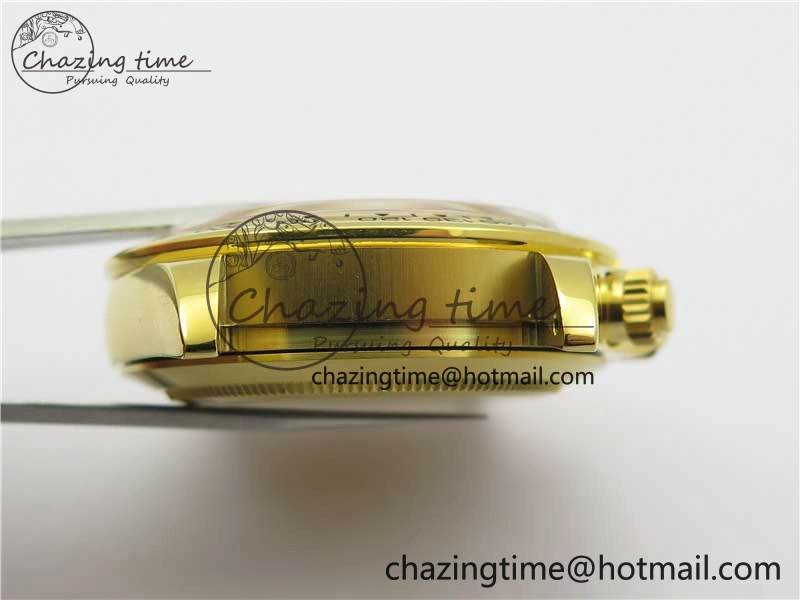 Daytona 116508 YG Noob 1:1 Best Edition 904L YG Case and Bracelet Black Crystal Dial SA Affordable 2630