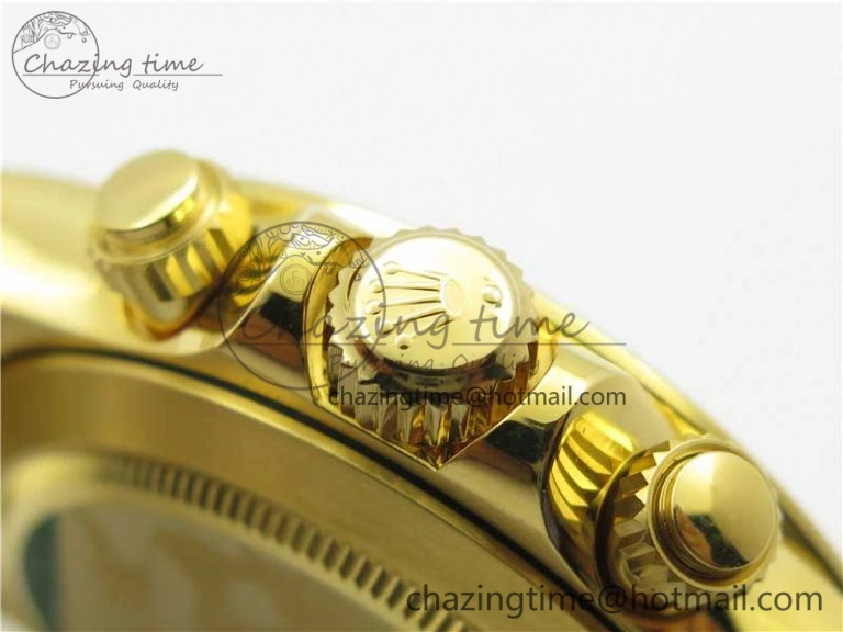 Daytona 116508 YG Noob 1:1 Best Edition 904L YG Case and Bracelet White Dial SA4130 V Resilient 2944