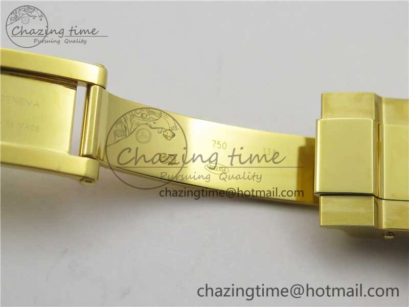 Daytona 116508 YG Noob 1:1 Best Edition 904L YG Case and Bracelet White Dial SA4130 V Resilient 2944