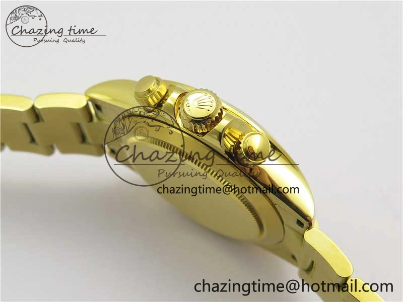 Daytona 116508 YG Noob 1:1 Best Edition 904L YG Case and Bracelet YG Crystal Dial SA Contemporary 2628