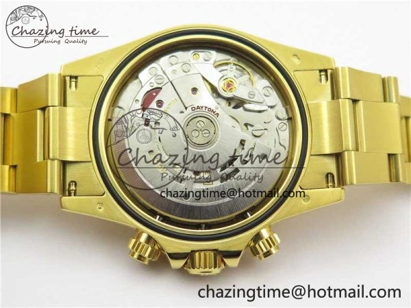 Daytona 116508 YG Noob 1:1 Best Edition 904L YG Case and Bracelet YG Crystal Dial SA Contemporary 2628