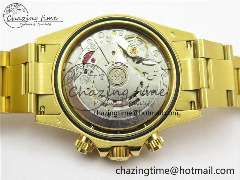 Daytona 116508 YG Noob 1:1 Best Edition 904L YG Case and Bracelet YG Crystal Dial SA Contemporary 2628