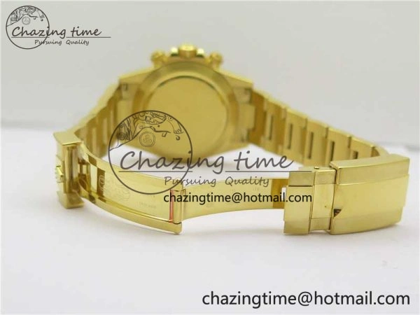 Daytona 116508 YG Noob 1:1 Best Edition 904L YG Case and Bracelet YG Crystal Dial SA Contemporary 2628