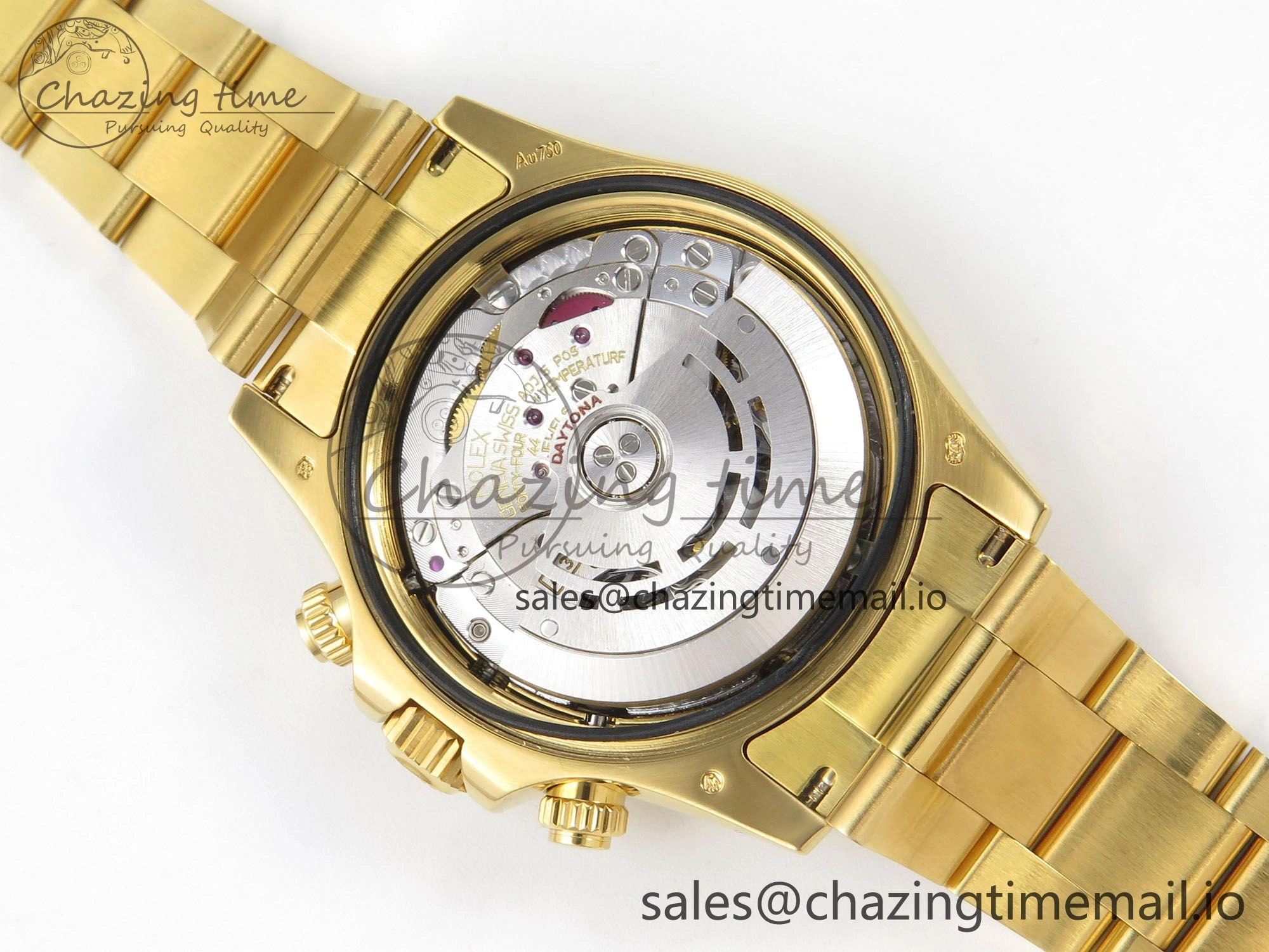 Daytona 116508 ZF 1:1 Best Edition Green Dial on YG Bracelet SH4130 (Gain Weight) Unisex 223