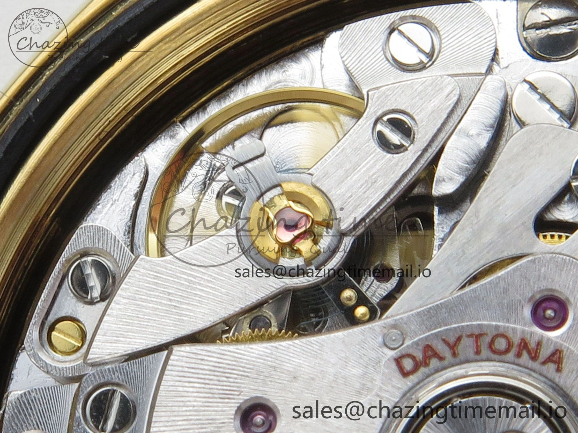 Daytona 116508 ZF 1:1 Best Edition Green Dial on YG Bracelet SH4130 (Gain Weight) Unisex 223